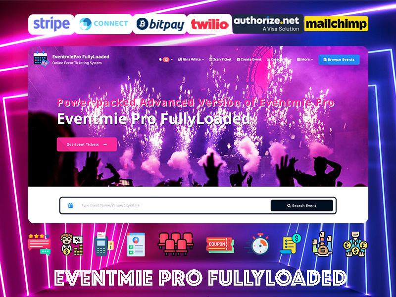Eventmie Pro FullyLoaded